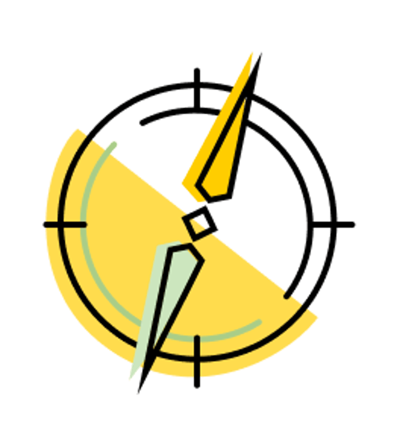 Illustrasjon av kompass