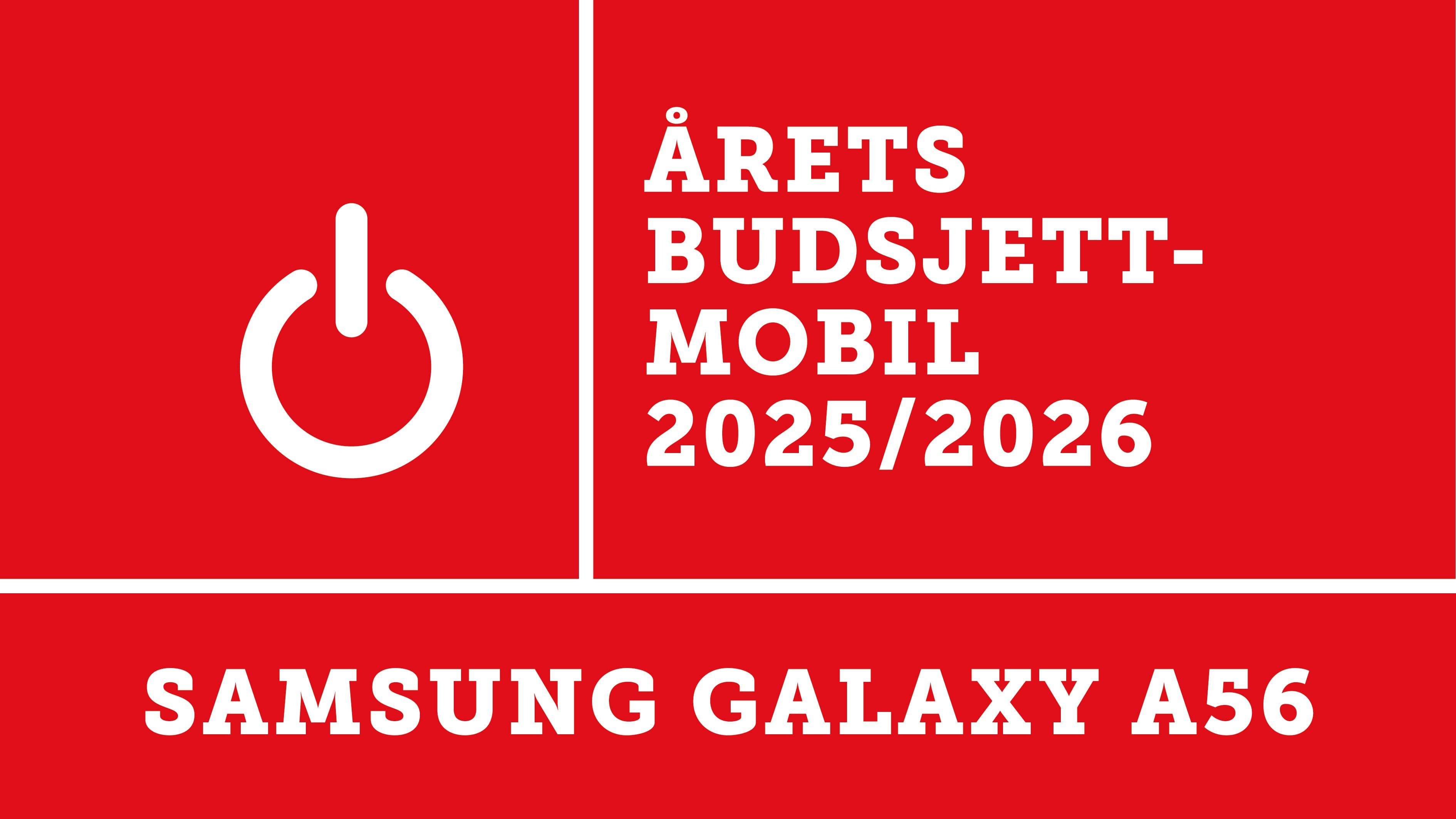 Årets budsjettmobil 2025/2026
