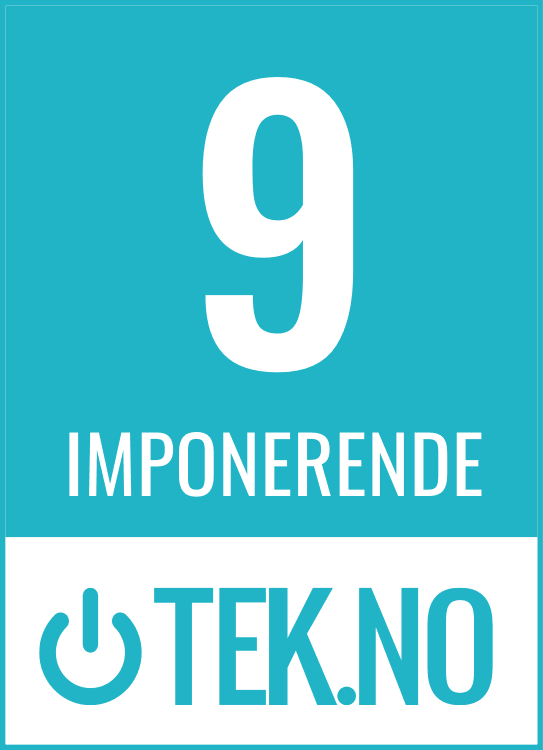 Score 9 av tek.no "Imponerende"