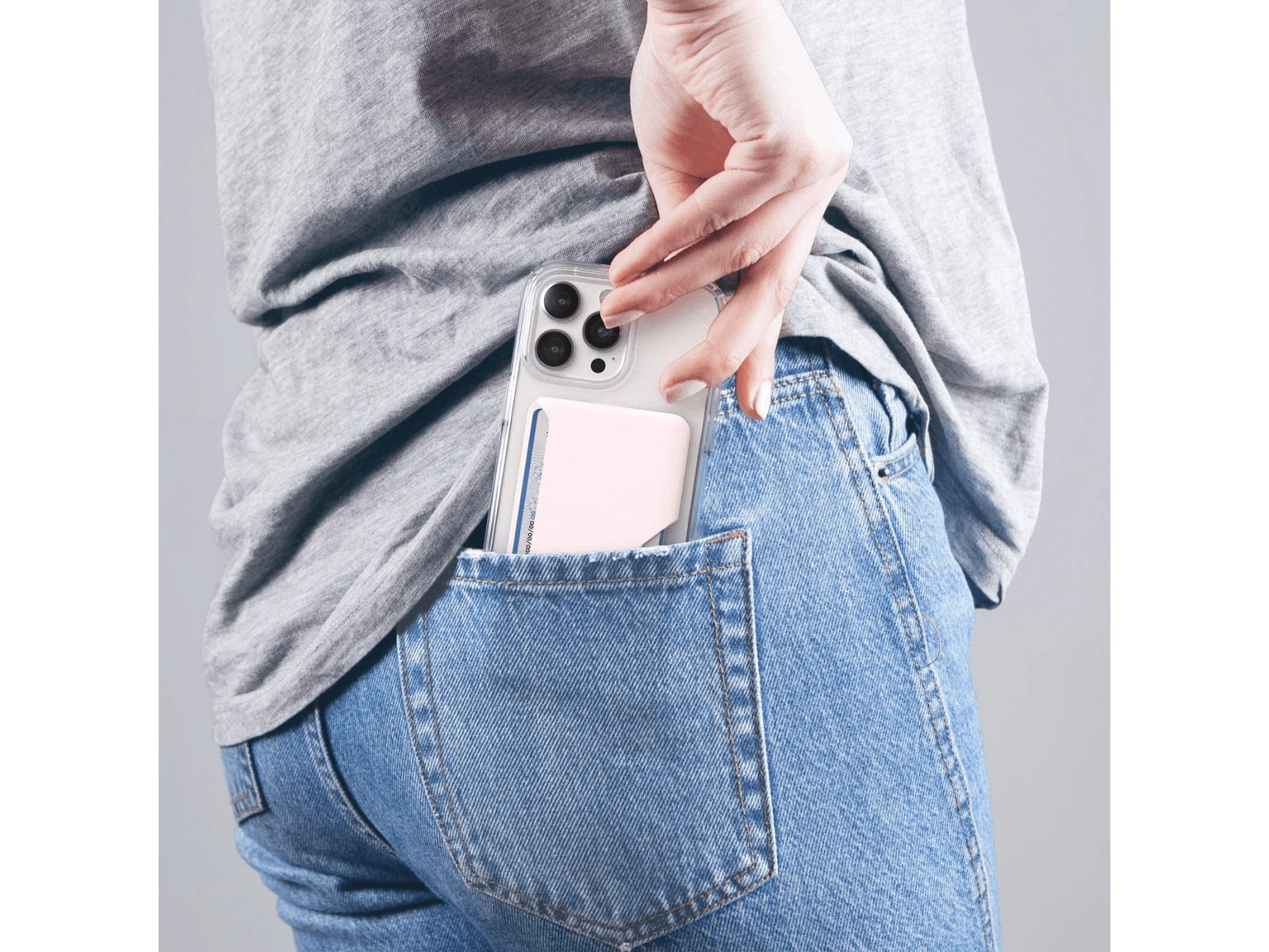 ClickLock Wallet MagSafe Pink