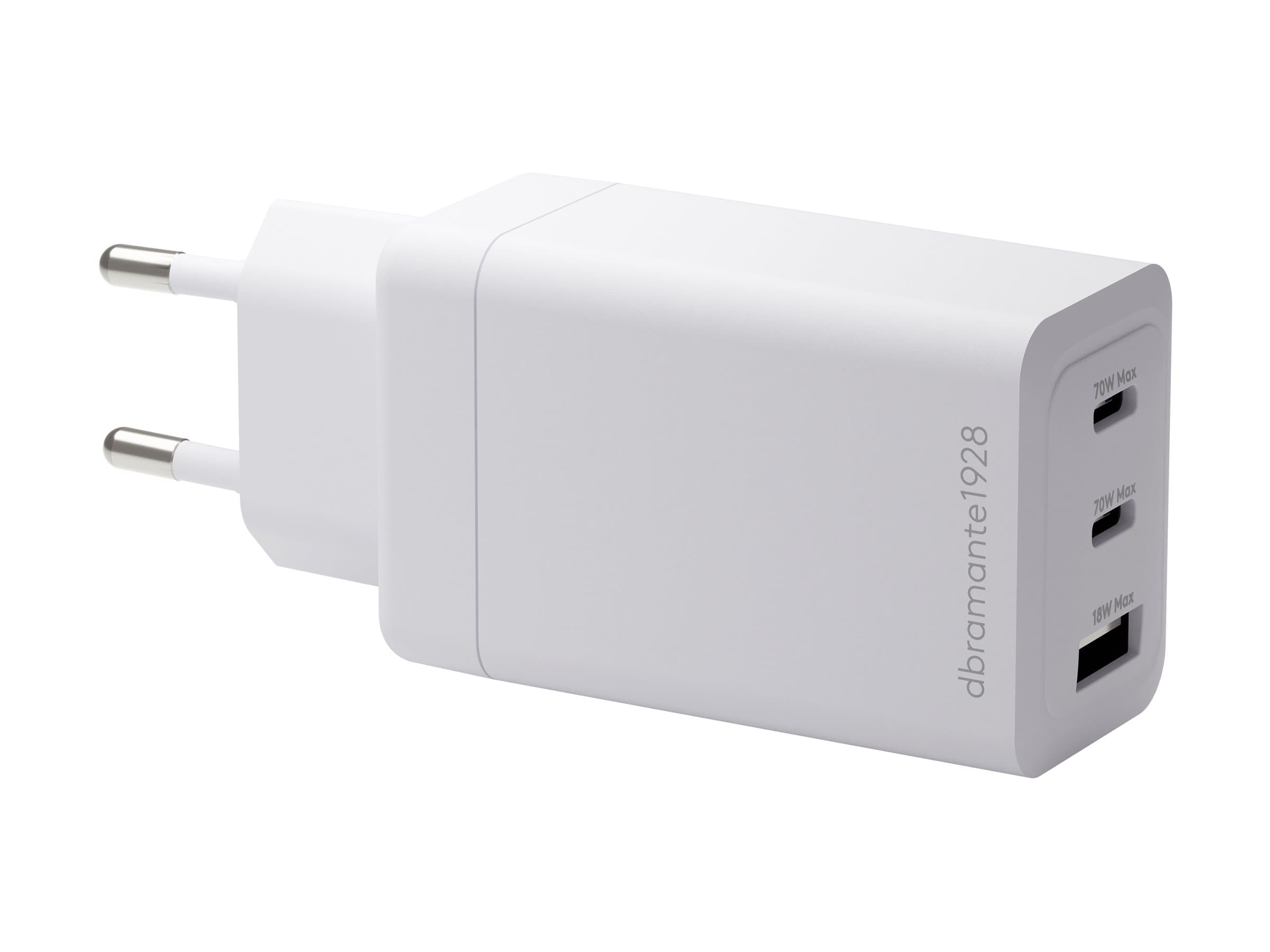 Lader 2x USB-C + 1x USB-A 70W