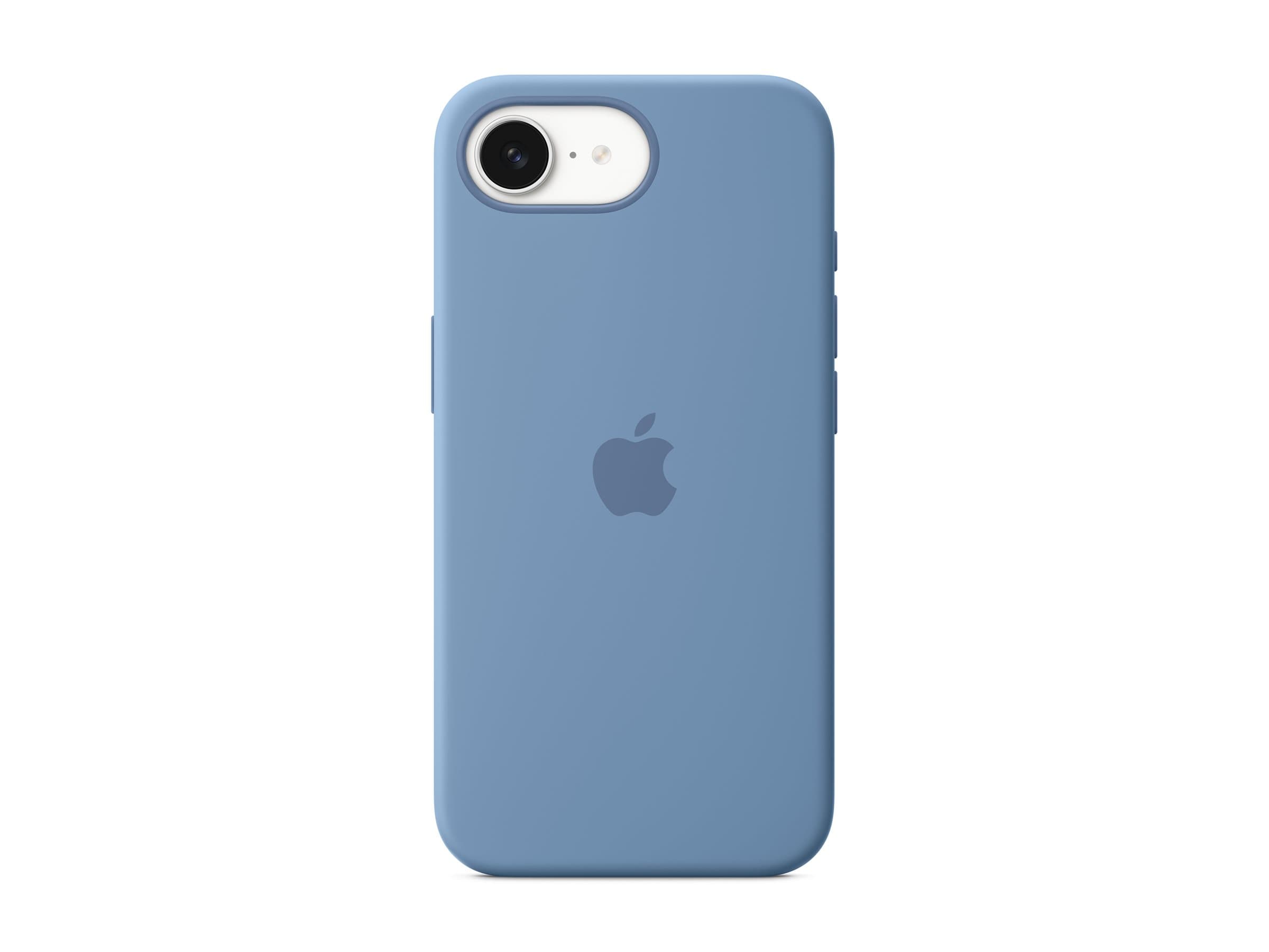 Silikondeksel iPhone 16e Blå