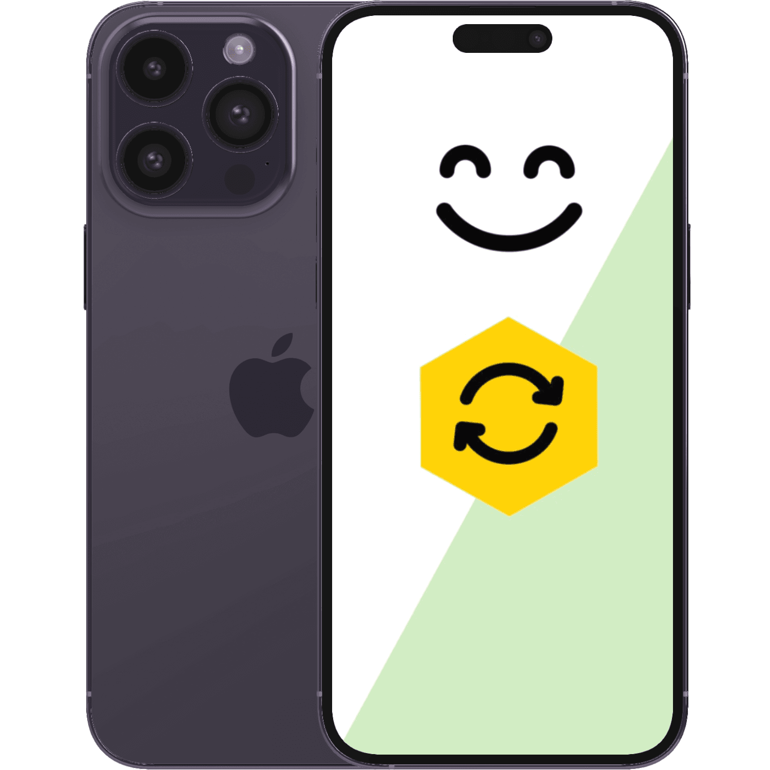 PentBrukt iPhone 14 Pro Max Lilla