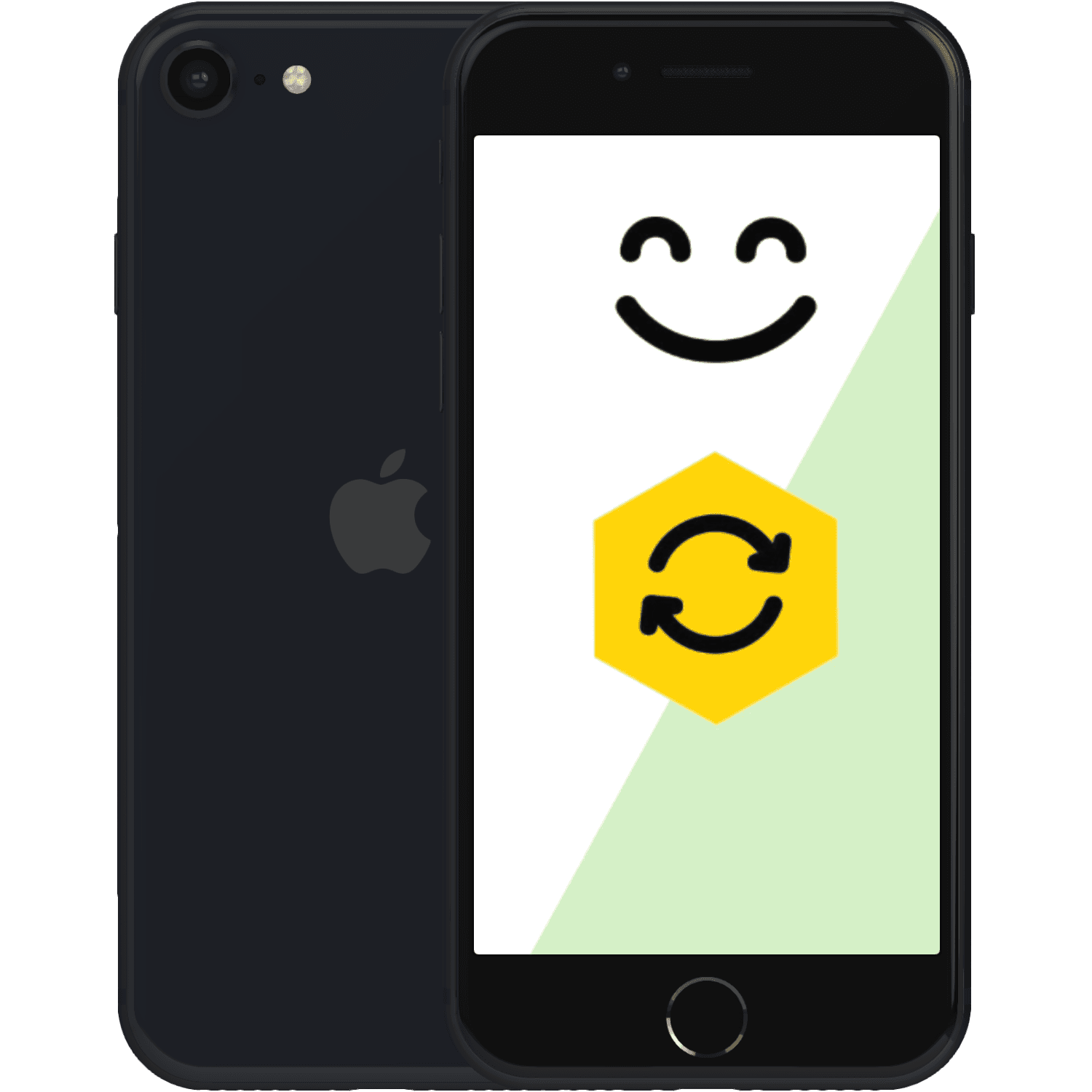 PentBrukt iPhone SE 2022 Svart