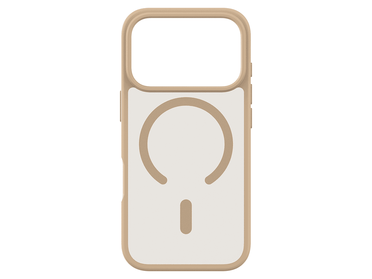 Deksel Frosted MagSafe iPhone 17 Pro Beige
