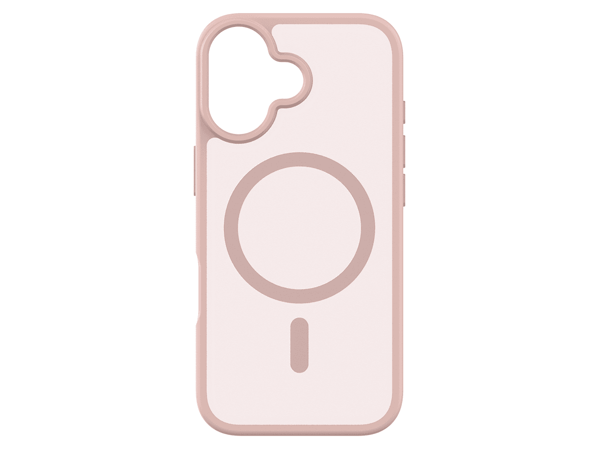 Deksel Frosted iPhone 17 MagSafe Pink